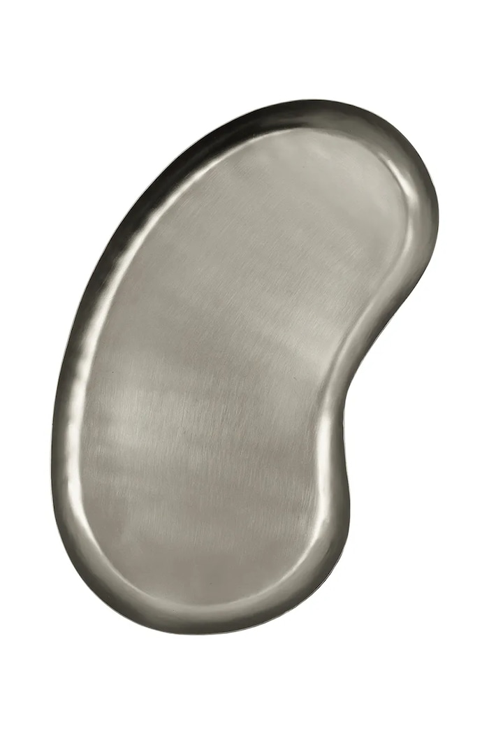 House Doctor Taca dekoracyjna z żelaza 28 x 15 cm szary 900002504