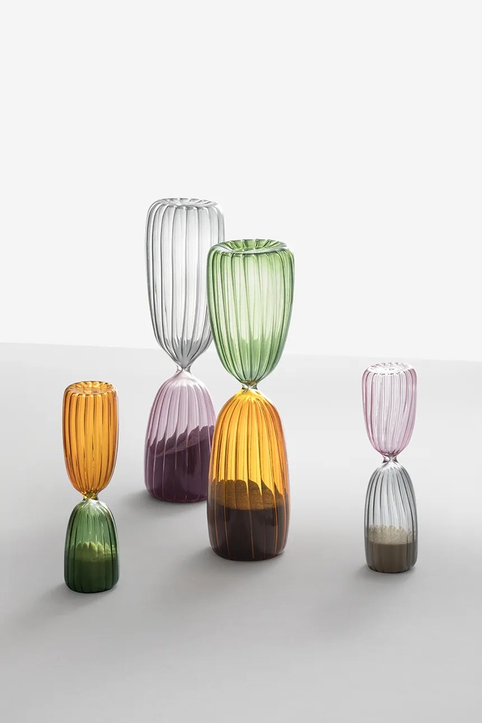 Ichendorf Milano Klepsydra dekoracyjna ze szkła barwionego 9367186 multicolor AA00