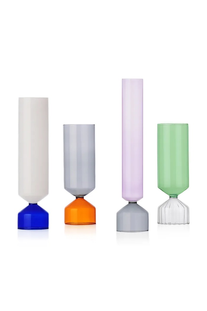Ichendorf Milano Wazon dekoracyjny ze szkła barwionego Bouquet Colore Vasi 9367166 multicolor AA00