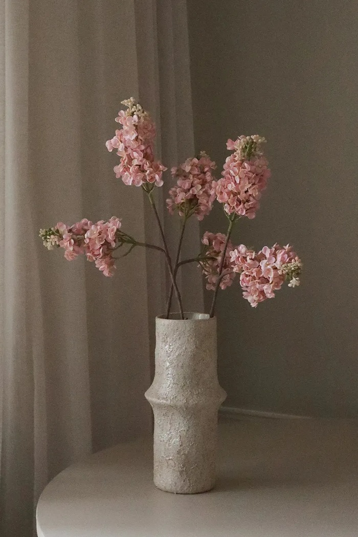 Sztuczne kwiaty dekoracyjne 65 x 7 cm Botané BOT.LP.LILAC.002 różowy