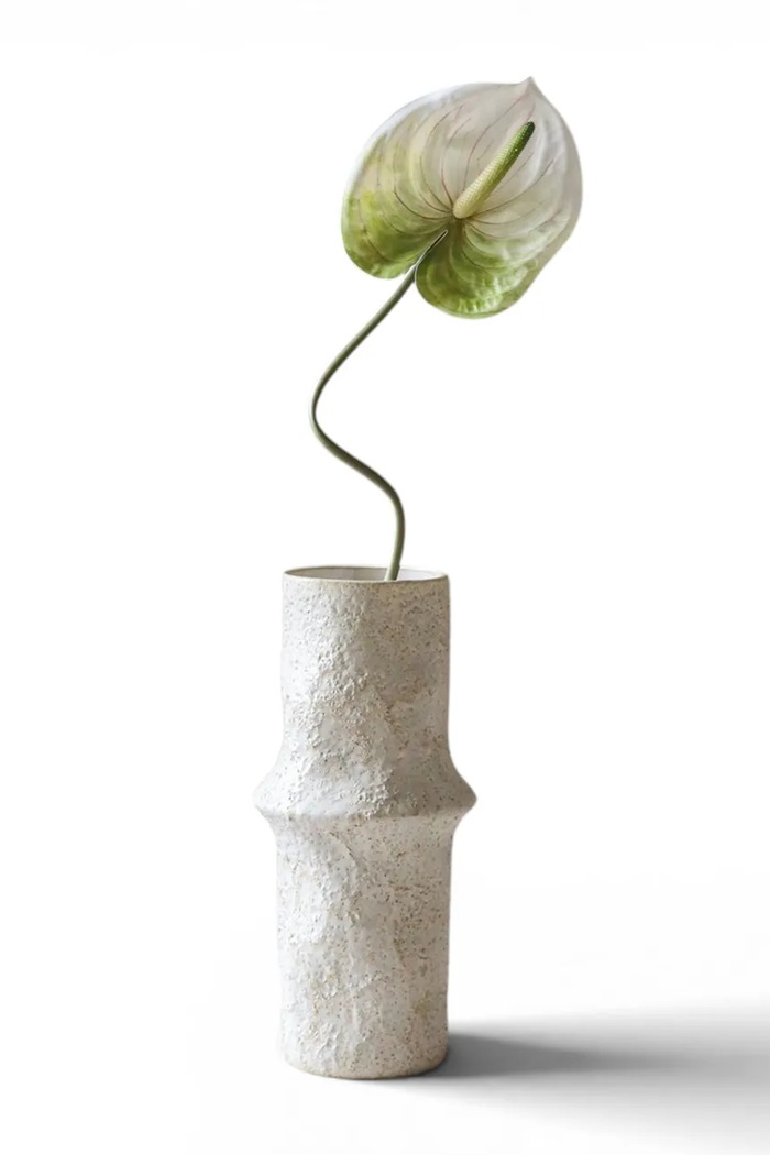 Botané Sztuczny kwiat dekoracyjny 67 x 15 cm biały BOT.WH.ANT.001