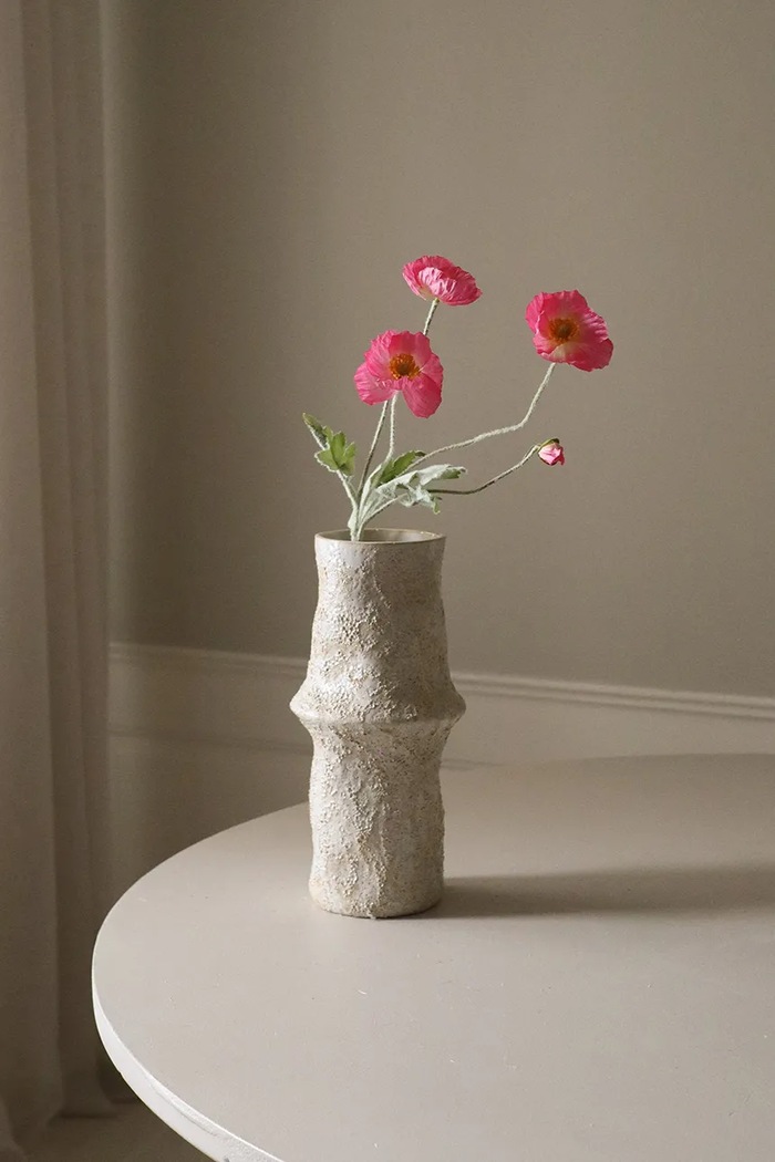 Botané Sztuczne kwiaty dekoracyjne 56 x 16 cm BOT.PI.POP.001 różowy AA00
