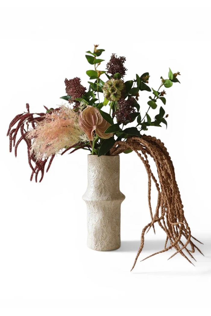 Botané Sztuczny bukiet dekoracyjny 90 x 26 cm brązowy BOT.BOU.130