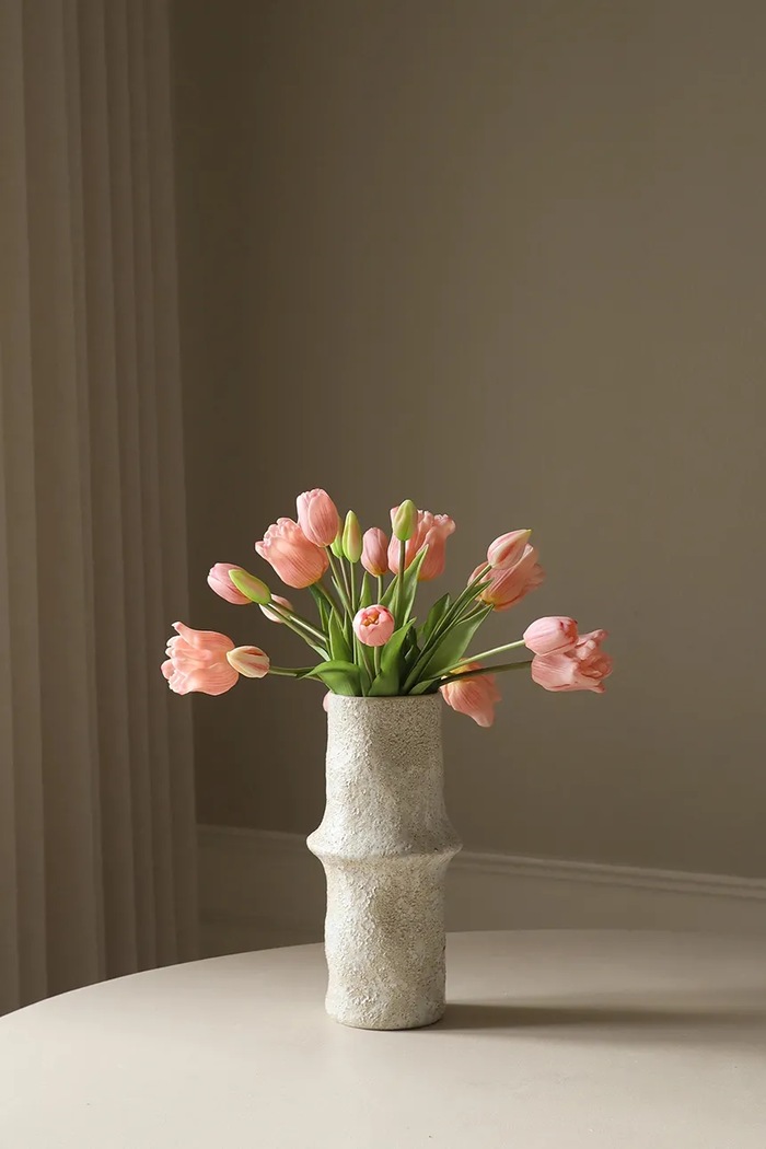 Sztuczny bukiet dekoracyjny 47 x 18 cm Botané BOT.BOU.165 różowy