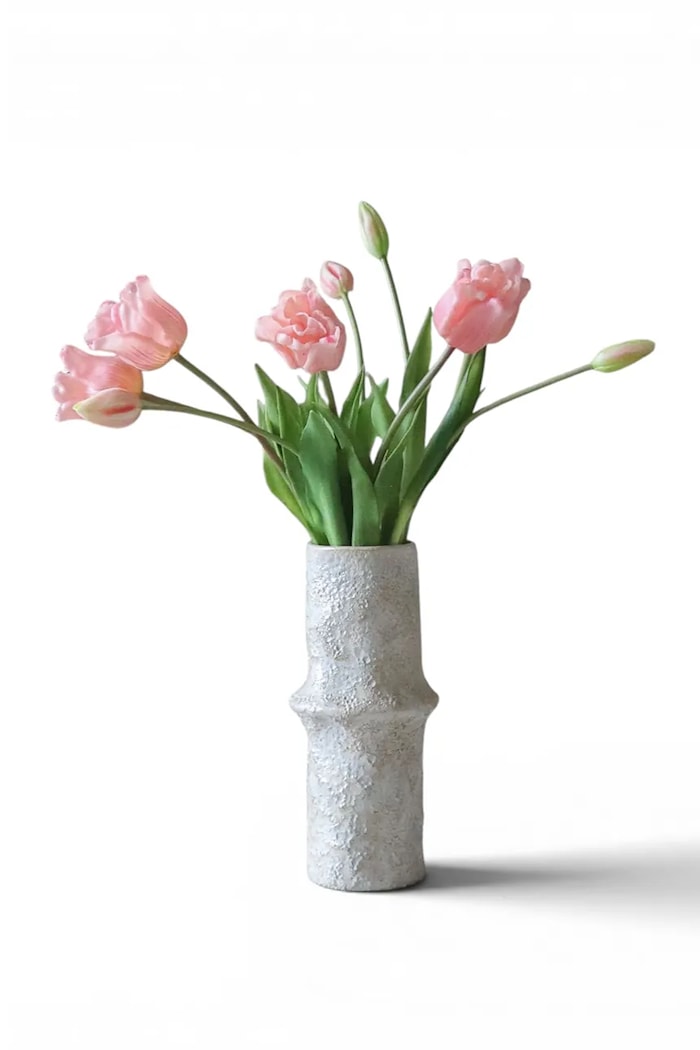 Botané Sztuczny bukiet dekoracyjny 47 x 18 cm różowy BOT.BOU.160