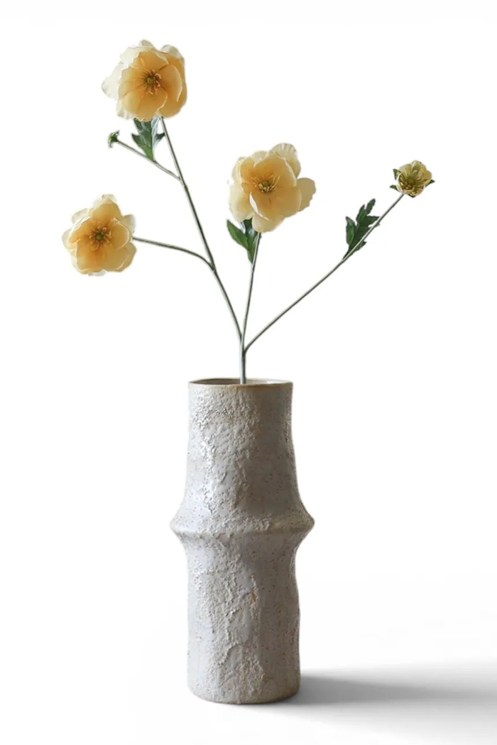 Botané Sztuczne kwiaty dekoracyjne 66 x 20 cm żółty BOT.YE.POP.003