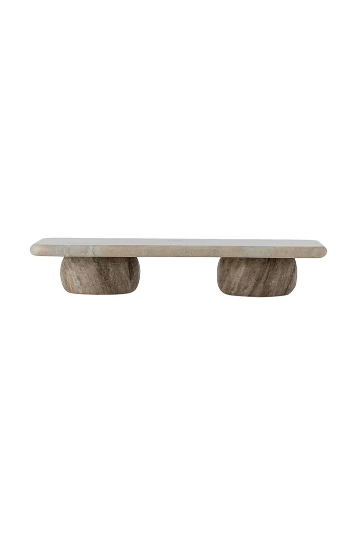 Bloomingville Podstawka marmurowa 38 x 6 x 18 cm brązowy 82073255