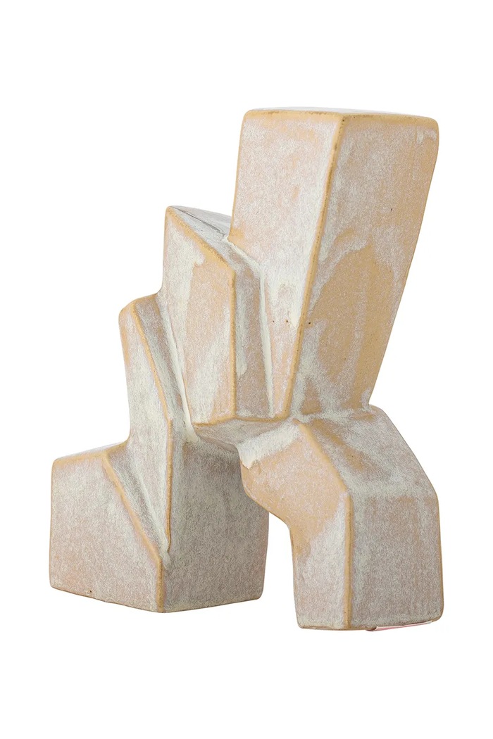 Bloomingville βάζο διακοσμητικό με κεραμικό 23 x 26,5 x 9 cm 82063465 ροζ AA00
