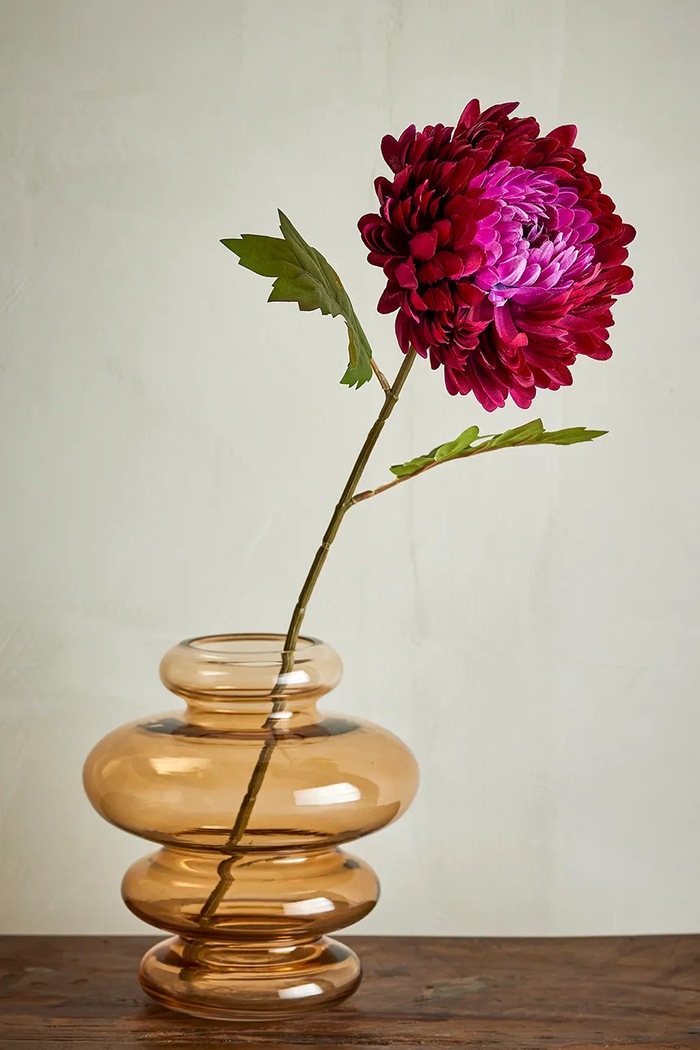 Bloomingville Sztuczny kwiat 15 x 61 cm 82073250 czerwony AA00