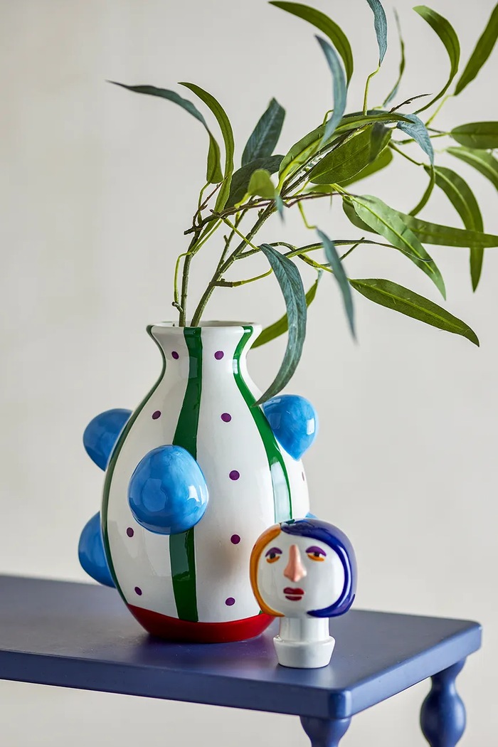 Bloomingville ваза декоративная из доломита 20,5 x 33 cm мультиколор 82063410