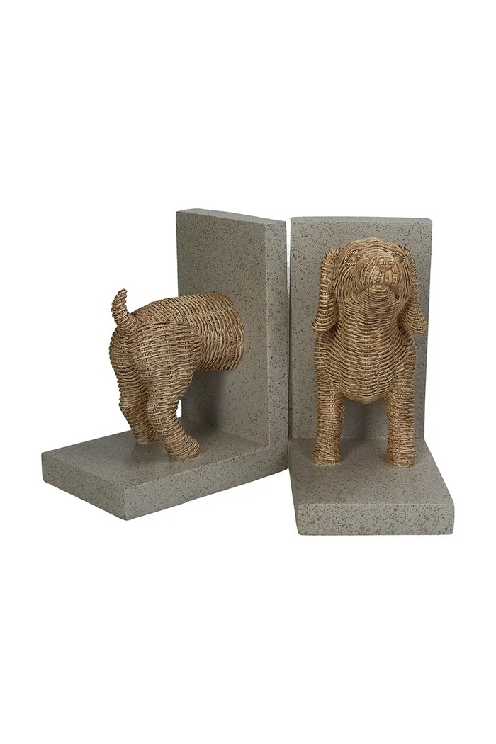 Podpórki do książek z tworzywa sztucznego 26 x 9 x 16 cm KAL.7851 multicolor AA00