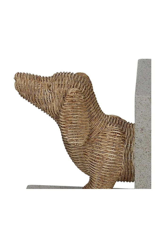 Salon i sypialnia Podpórki do książek z tworzywa sztucznego 26 x 9 x 16 cm KAL.7851 multicolor