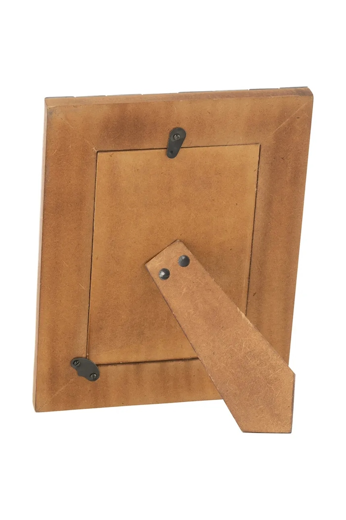 J-Line okvir dekorativni lesen 21 x 16 cm 26890. siva AA00