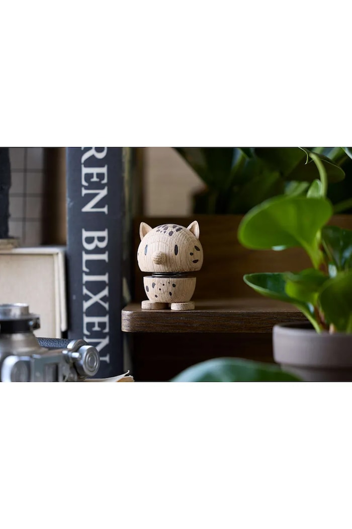Hoptimist figurka dekoracyjna drewniana S 37814. beżowy AA00