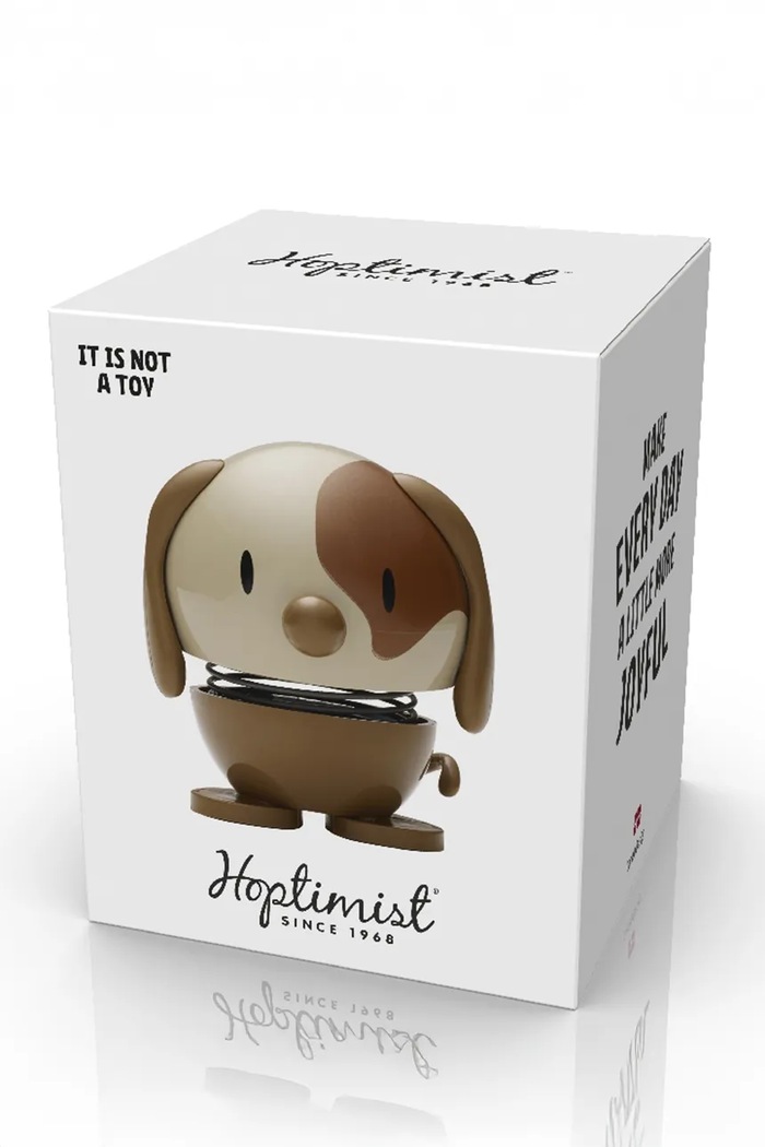 Hoptimist figurka dekoracyjna z tworzywa sztucznego S 26126 brązowy AA00