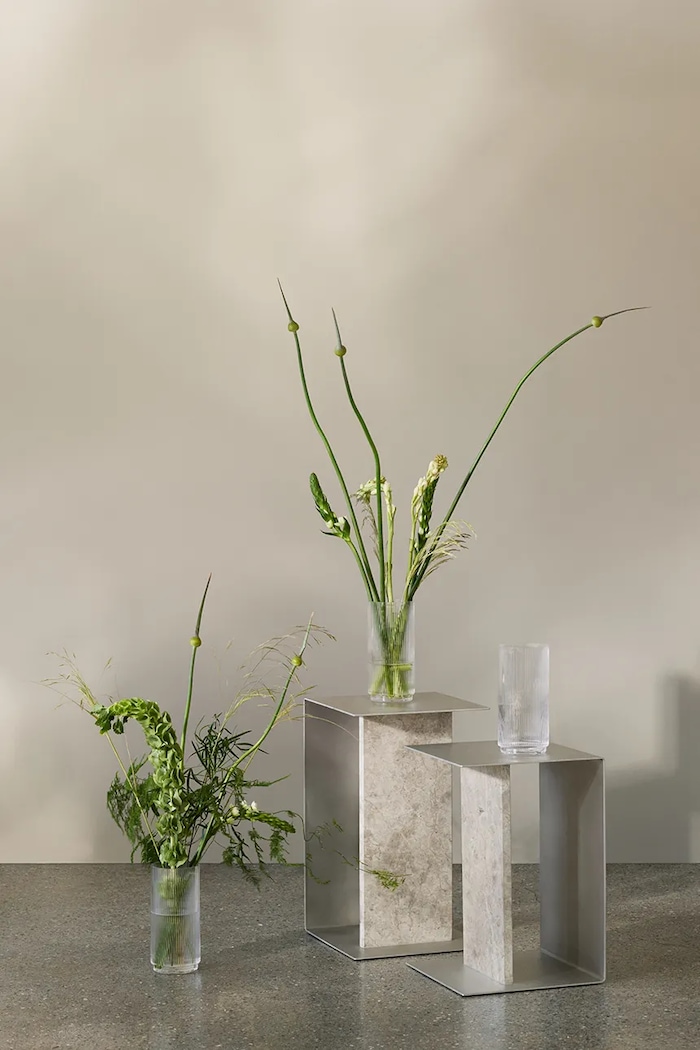 Stelton wazon dekoracyjny ze szkła 21 cm transparentny X.531