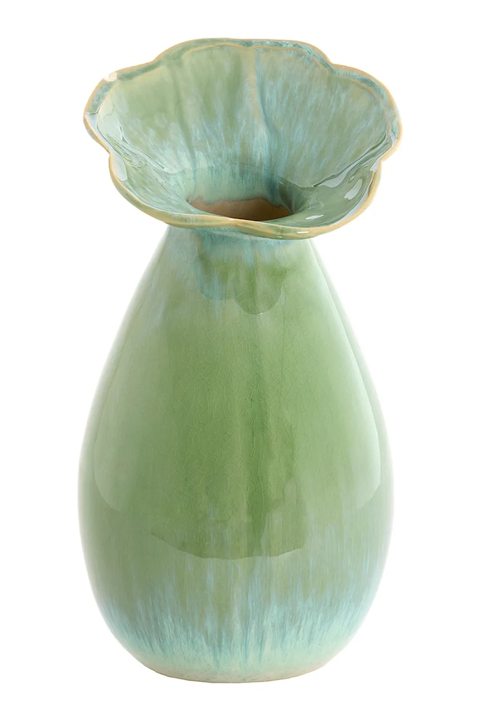 Light & Living βάζο διακοσμητικό από κεραμικό 15,5 x 29 cm πράσινο 5774581
