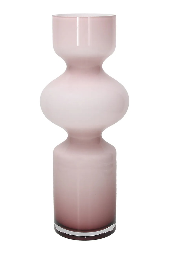 Tognana vază decorativă din sticlă colorată 35 cm roz GD5VC342313A