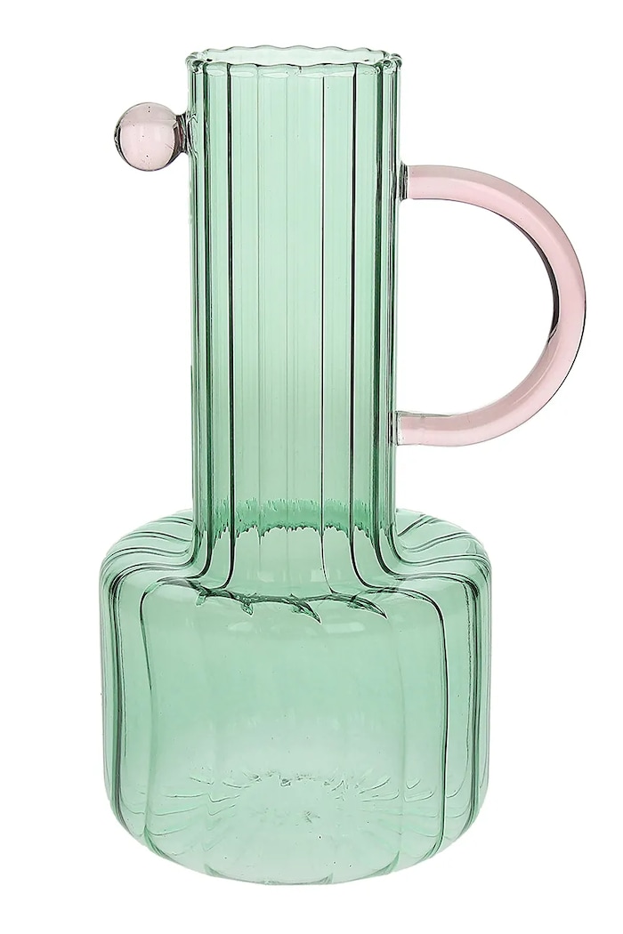 Tognana vază decorativă din sticlă colorată 24 cm verde GD5VA062867A