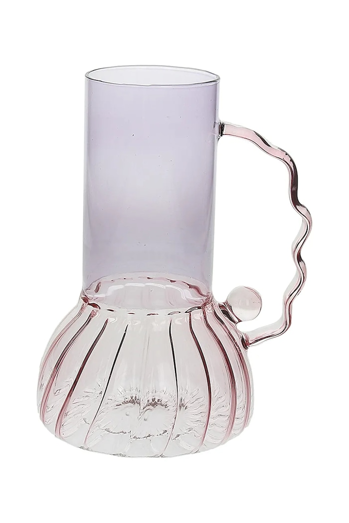 Tognana vază decorativă din sticlă colorată 19 cm violet GD5VA012867A