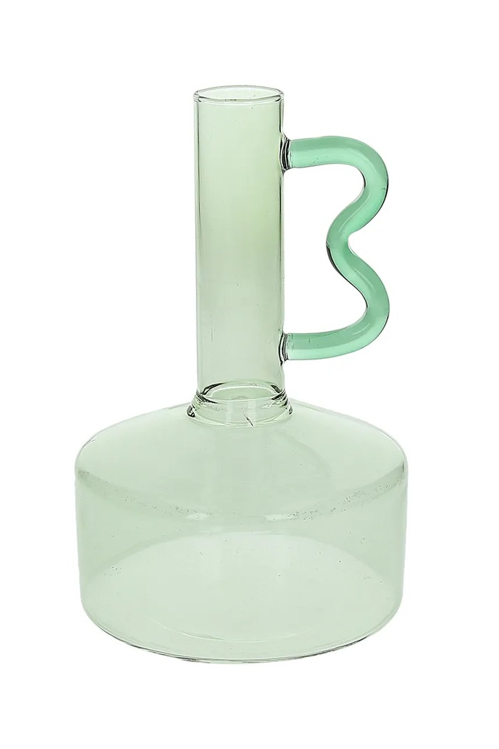 Tognana vază decorativă din sticlă borosilicată 19 cm verde GD5VA102867A