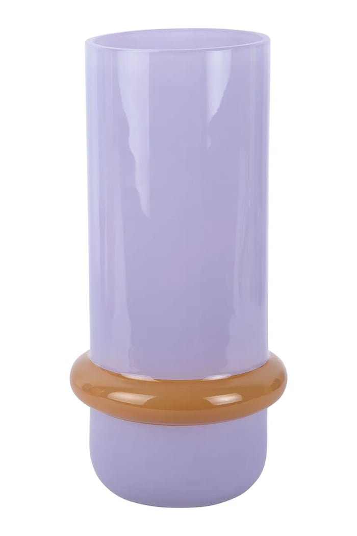 Present Time vază decorativă din sticlă colorată 28 x 13,5 cm violet PT4419PU