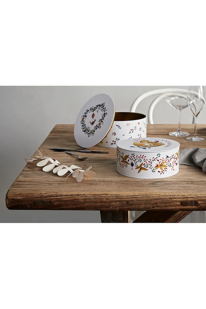 Komplet posod za shranjevanje s pokrovi Rosendahl Grand Cru Cottage 2-pack Rosendahl 20397 bela