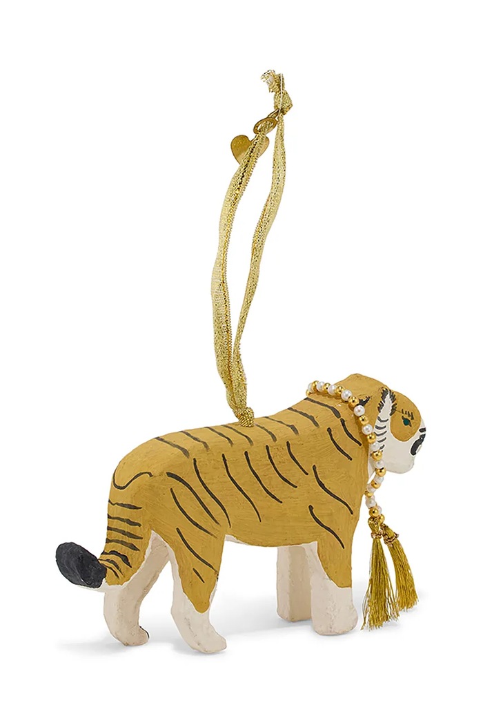 Χριστουγεννιάτικη διακόσμηση Doing Goods Tinsel Tiger Ornament 1.60.50.045.110.3 πολύχρωμο AA00