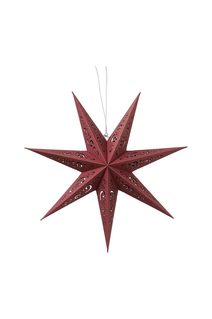 Boltze pandantiv decorativ Kassina 16,5 x 50 cm burgundia 2062231