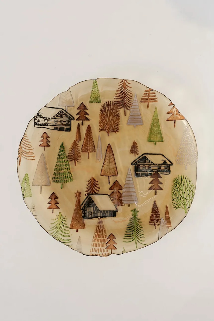 Farfurie decorativă Nelas 28 cm Boltze 2069819 multicolor