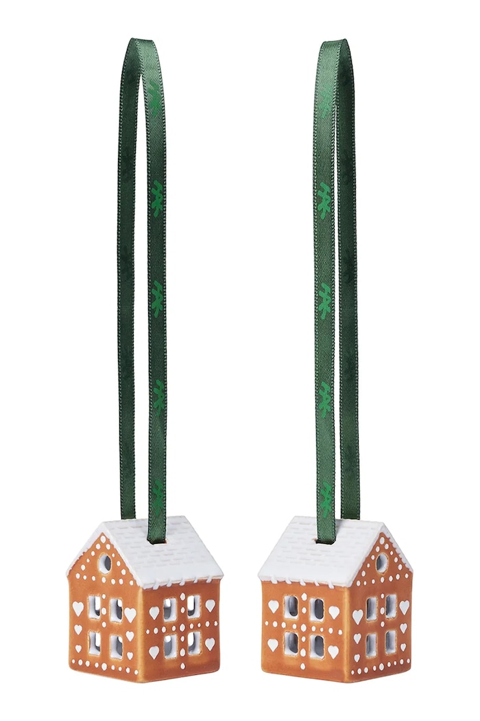 Kähler Zawieszka dekoracyjna Gingerbread Christmas 5 cm multicolor 693537