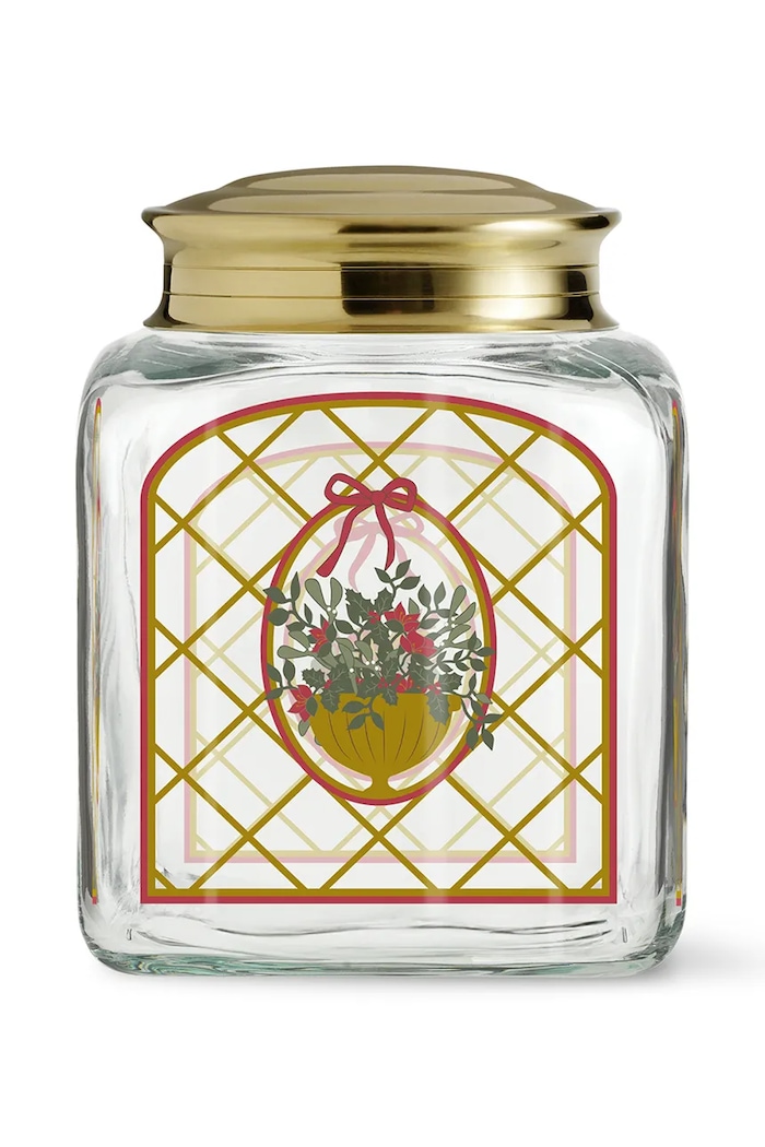Lifestyle Holmegaard Pojemnik na ciastka Holmegaard Christmas 16 x 12 cm 4800573 transparentny