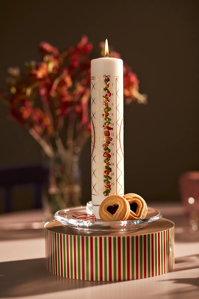 Λαμπάδα advent Holmegaard Christmas Advent 5 cm 4800577 λευκό AA00