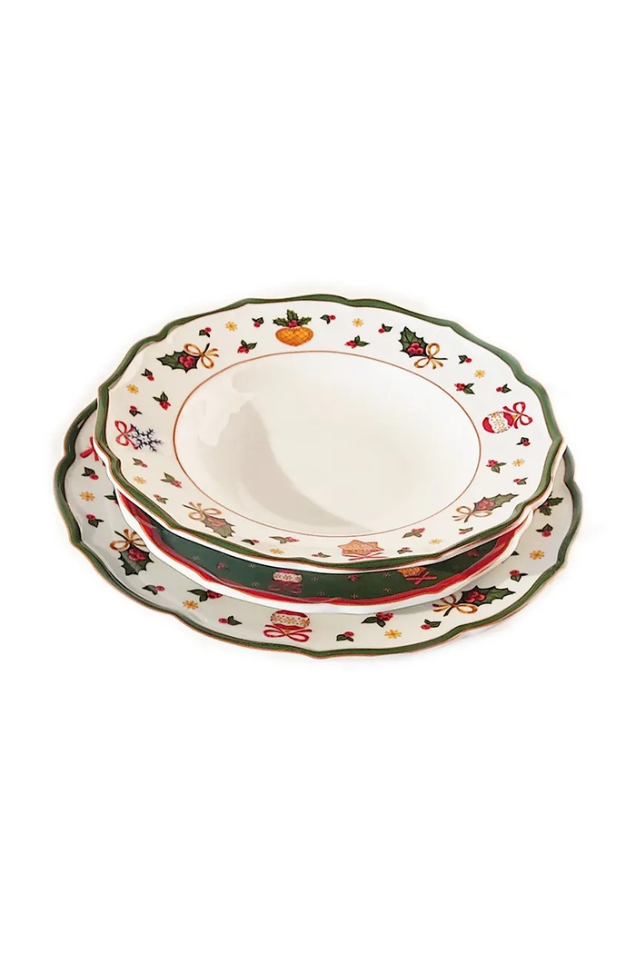 Affek Design Σετ πιάτων για 1 άτομο Affek Design Cicha Noc 3-pack πολύχρωμο SL4627.PROM.SW
