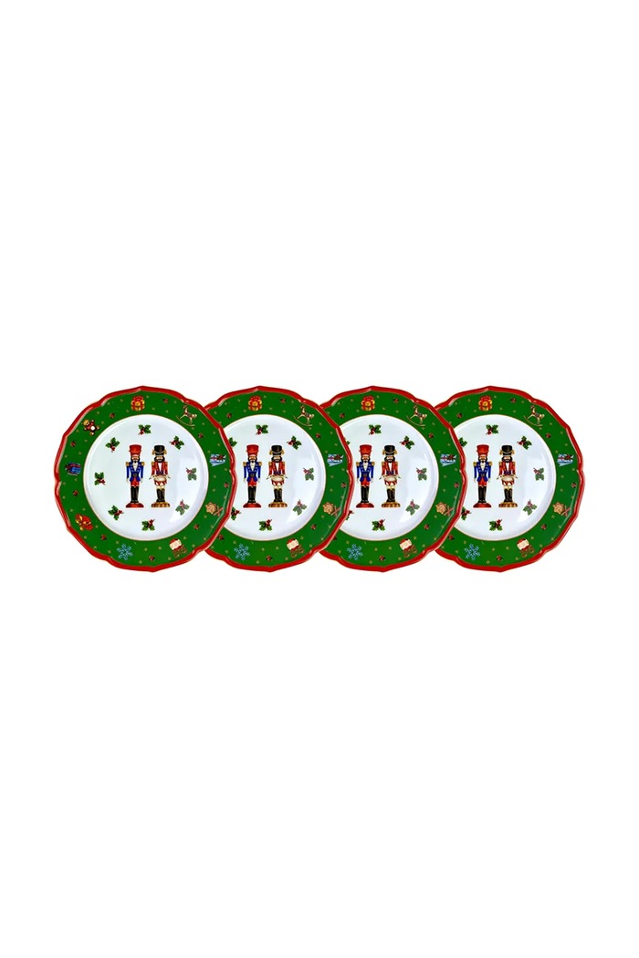 Affek Design set de farfurii pentru desert Cicha Noc 22 cm 4-pack multicolor SL4634.PROM.SW