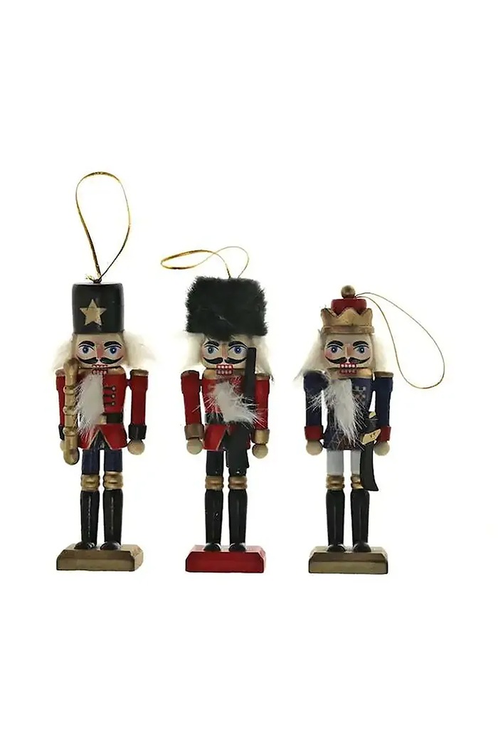 Affek Design pandantiv decorativ Dziadek do Orzechów 11 cm 3-pack multicolor VR7469.SW