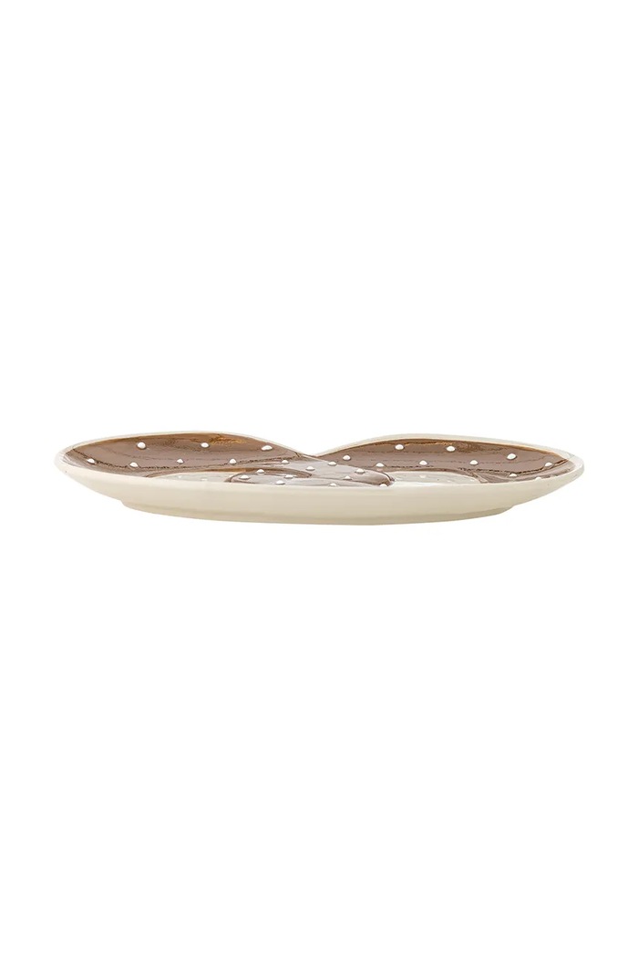 Lifestyle Bloomingville farfurie de servire Treats 23,5 x 2,5 x 14 cm 82062884 maro