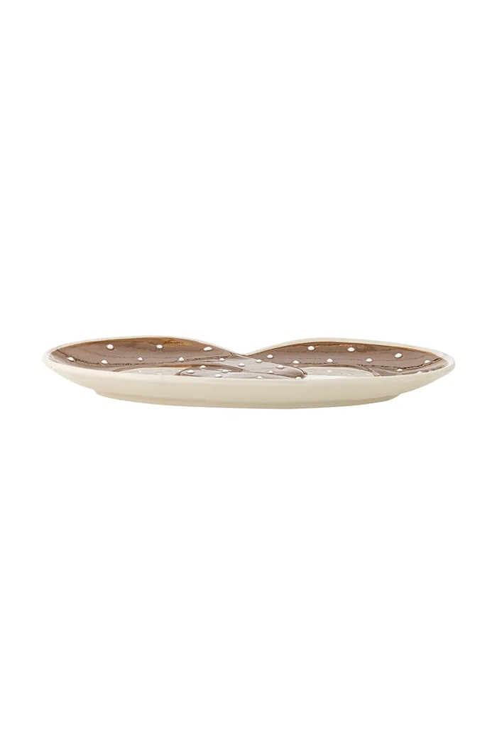 Lifestyle Bloomingville farfurie de servire Treats 23,5 x 2,5 x 14 cm 82062884 maro