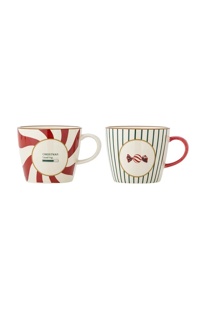 Bloomingville set cani Yule Mug 300 ml 2-pack multicolor 82062887