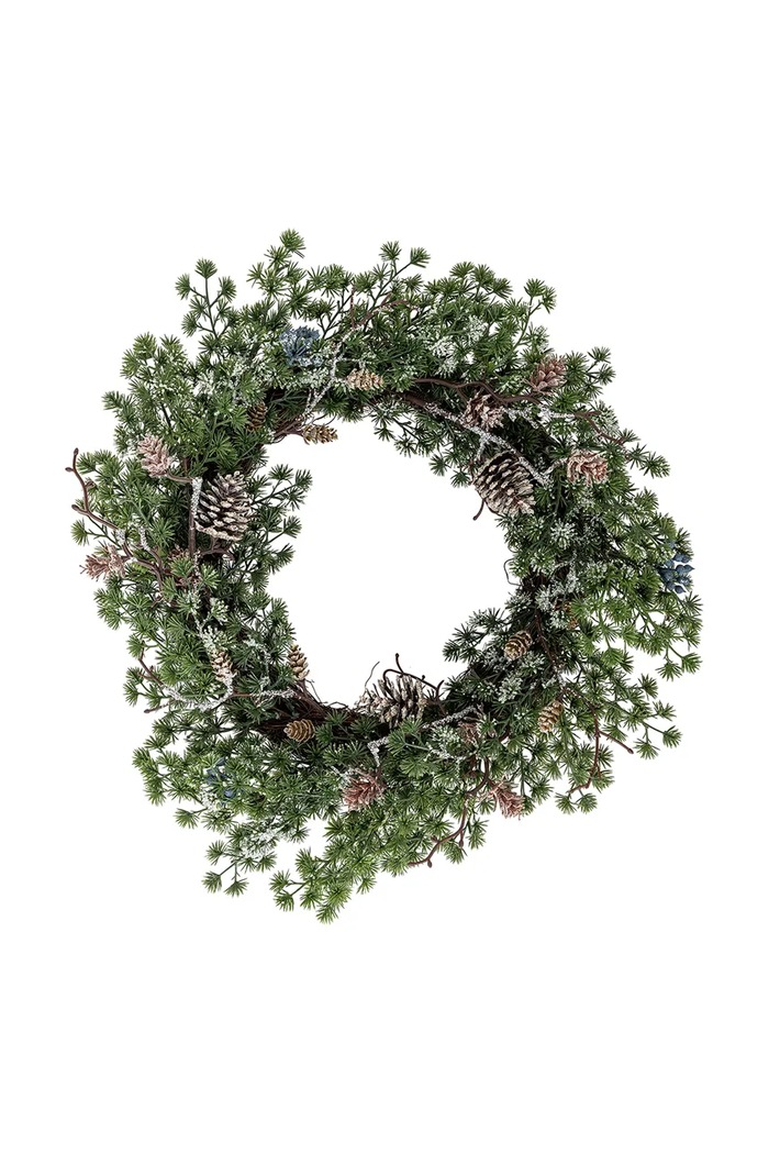 Vánoční věnec Bloomingville Cedar Wreath 50 x 11 cm zelená 82072345
