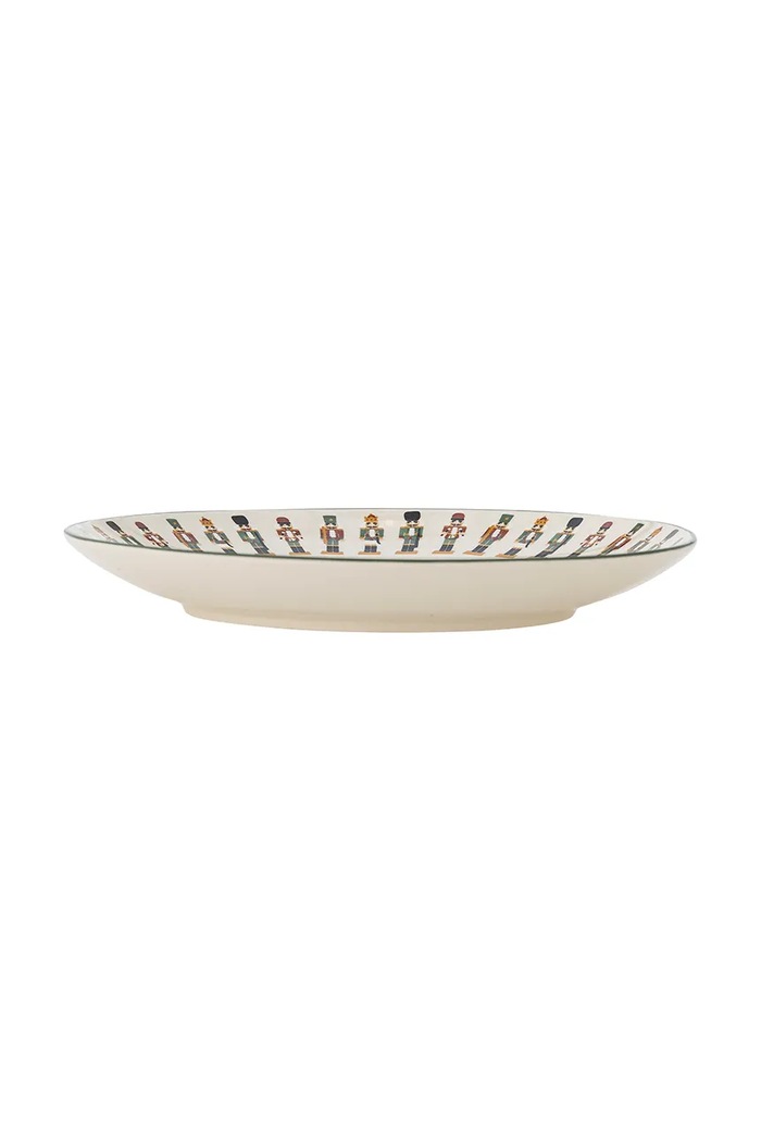 Lifestyle Bloomingville zestaw talerzy deserowych świątecznych Jolly 20 x 3 cm 6-pack 82072681 multicolor