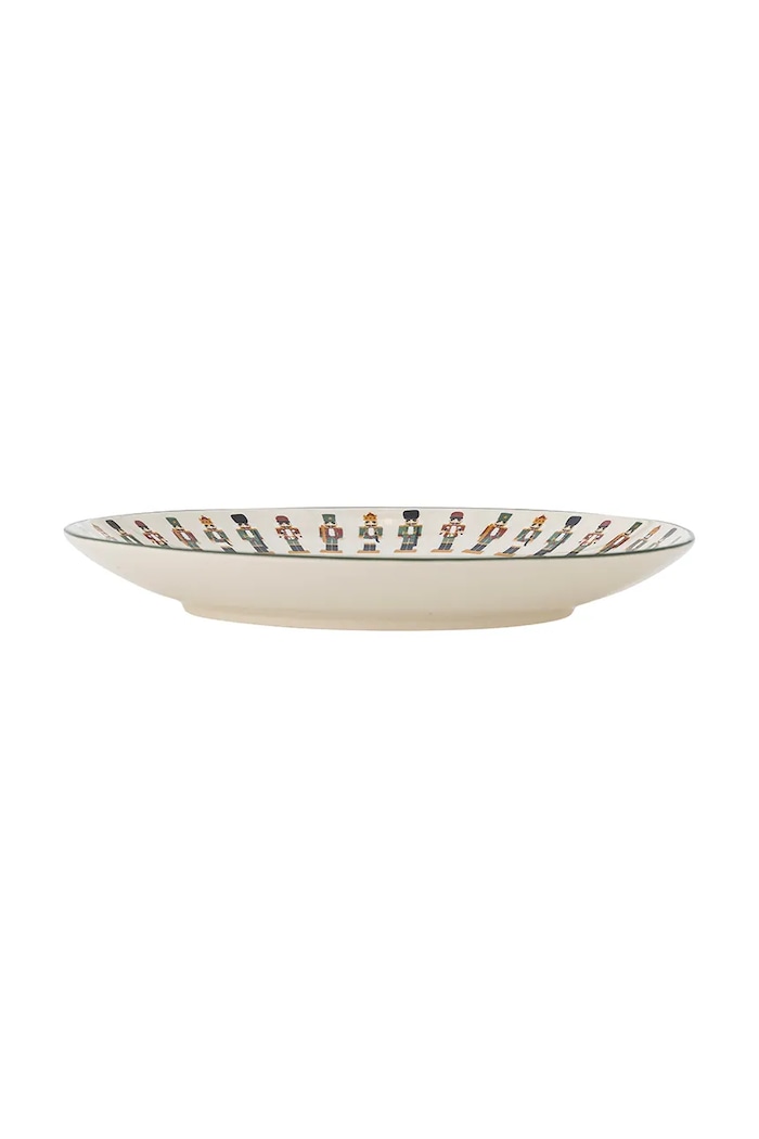 Lifestyle Bloomingville zestaw talerzy deserowych świątecznych Jolly 20 x 3 cm 6-pack 82072681 multicolor