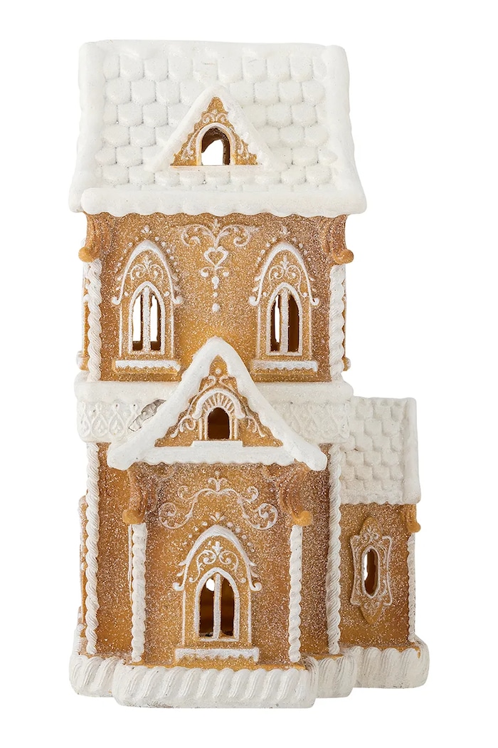 Dekoracja świąteczna led 21 x 37 x 27 cm Bloomingville 82072154 beżowy