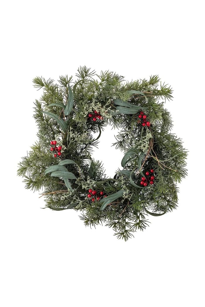 Bloomingville Vianočný veniec Bloomingville Pine Wreath 60 x 12 cm zelená 82072344