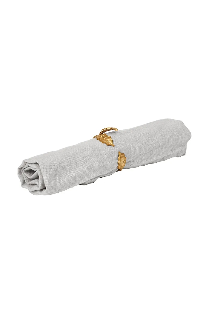 Ferm Living Inele de șervețel 4-pack 1104271779 galben AA00