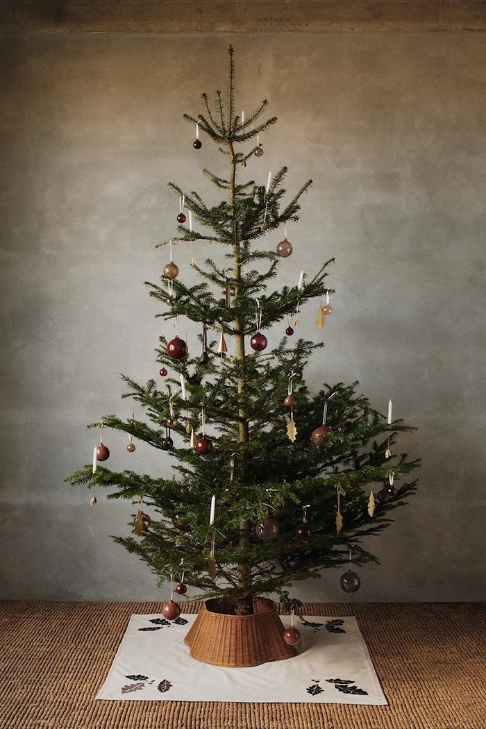 Palle di natale M pacco da 3 Ferm Living rosa 1104271814