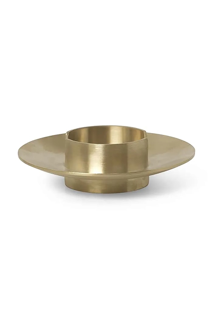 Декоративен свещник ferm LIVING 1104266219 бежов AA00