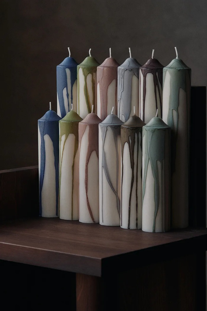 Dekorativní svíčka ferm LIVING 30 cm 1104271903 vícebarevná AA00