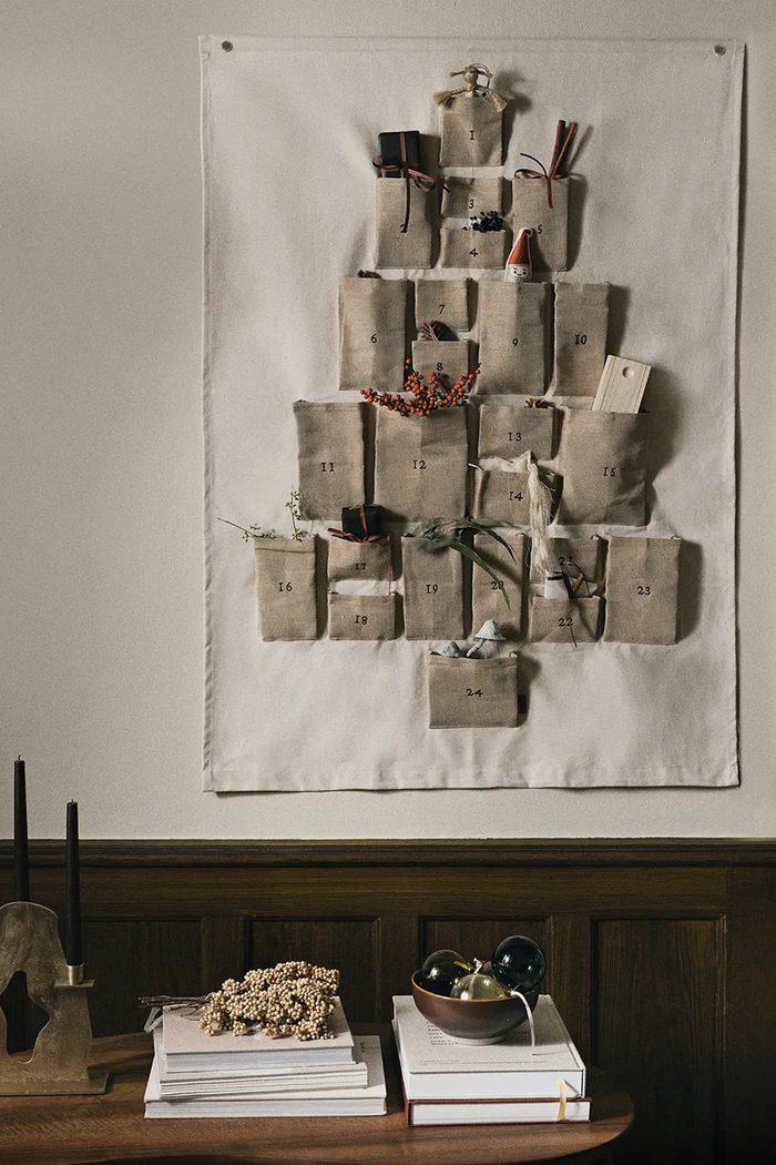Lifestyle Adventní kalendář ferm LIVING 1104267542 béžová