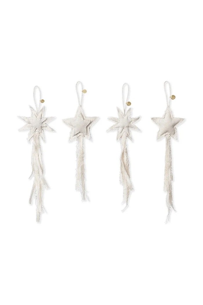 Ferm Living Ялинкова прикраса ferm LIVING 4-pack бежевий 1104267536